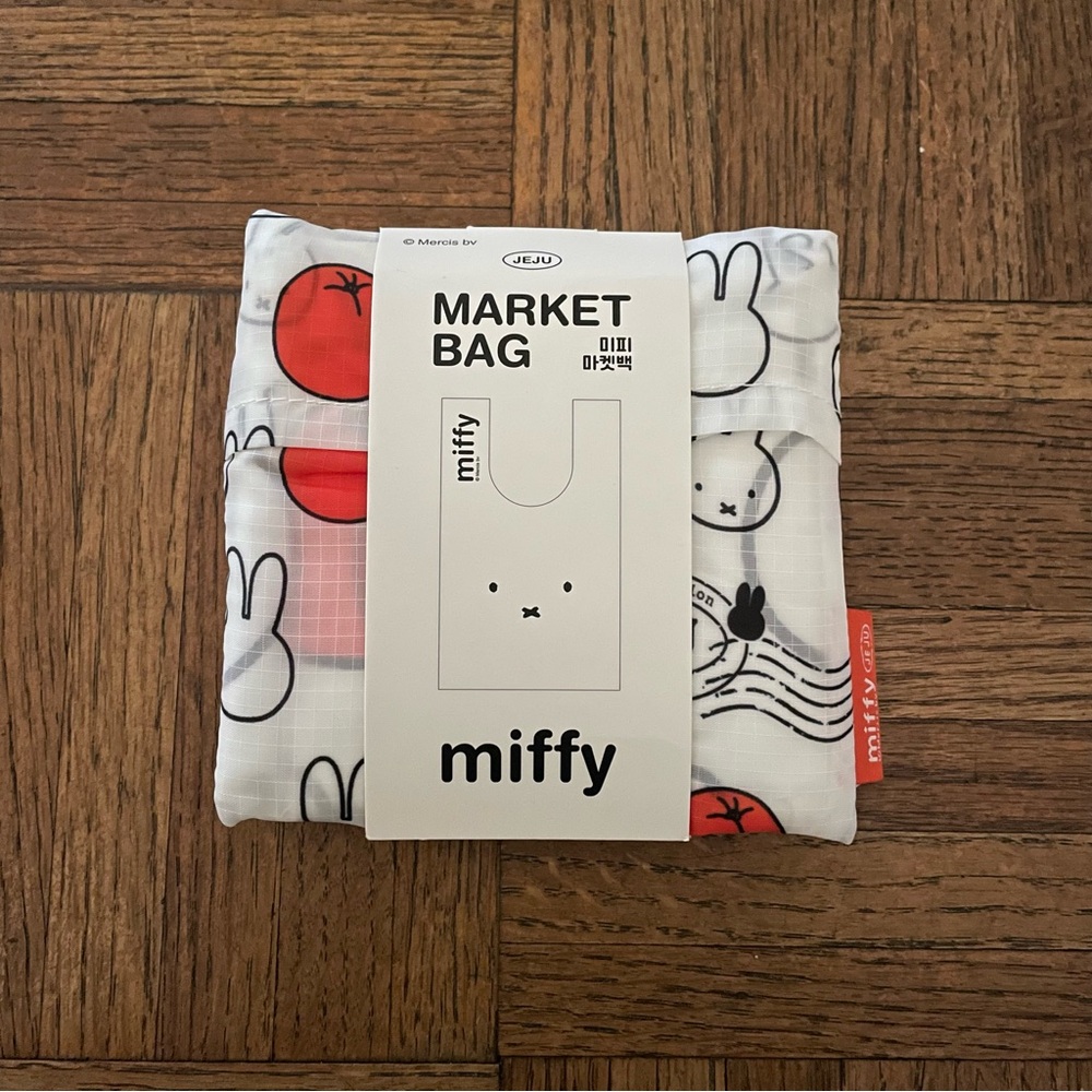 Miffy tote bag jeju island exclusive